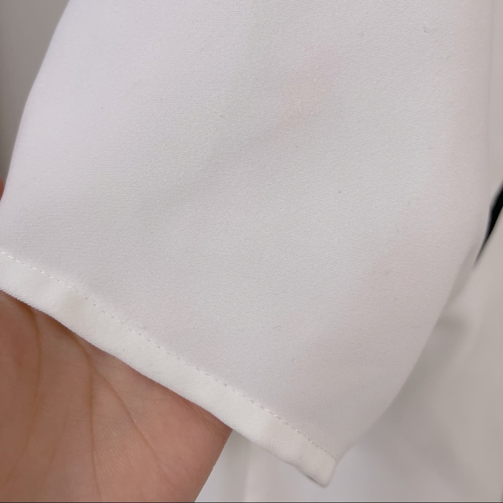 1.State Colorblock Crepe Tee - image 4